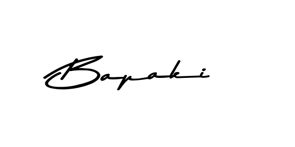 How to make Bapaki name signature. Use Asem Kandis PERSONAL USE style for creating short signs online. This is the latest handwritten sign. Bapaki signature style 9 images and pictures png