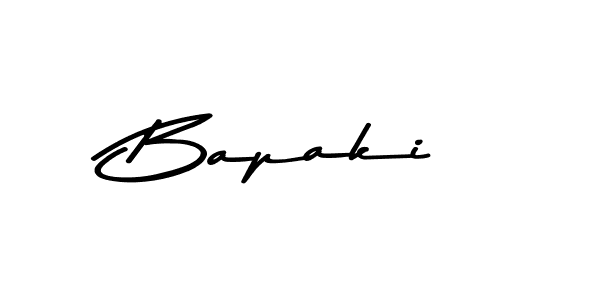 How to make Bapaki name signature. Use Asem Kandis PERSONAL USE style for creating short signs online. This is the latest handwritten sign. Bapaki signature style 9 images and pictures png