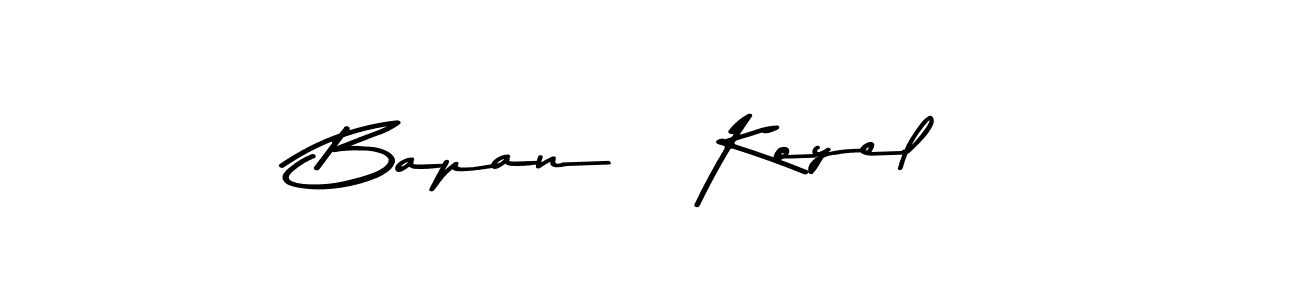 How to Draw Bapan   Koyel signature style? Asem Kandis PERSONAL USE is a latest design signature styles for name Bapan   Koyel. Bapan   Koyel signature style 9 images and pictures png