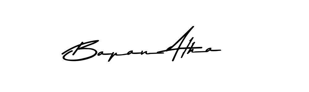 Make a short Bapan Atha signature style. Manage your documents anywhere anytime using Asem Kandis PERSONAL USE. Create and add eSignatures, submit forms, share and send files easily. Bapan Atha signature style 9 images and pictures png