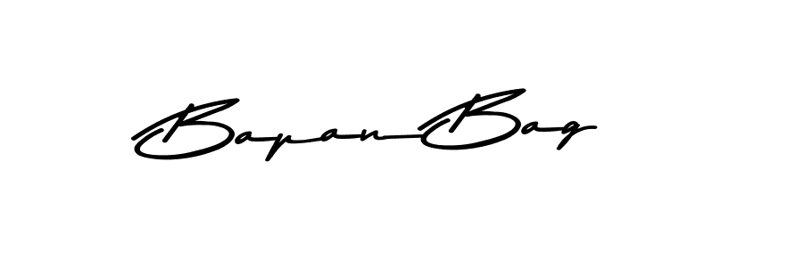 Similarly Asem Kandis PERSONAL USE is the best handwritten signature design. Signature creator online .You can use it as an online autograph creator for name Bapan Bag. Bapan Bag signature style 9 images and pictures png