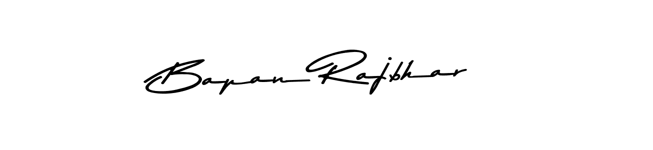 Make a beautiful signature design for name Bapan Rajbhar. With this signature (Asem Kandis PERSONAL USE) style, you can create a handwritten signature for free. Bapan Rajbhar signature style 9 images and pictures png