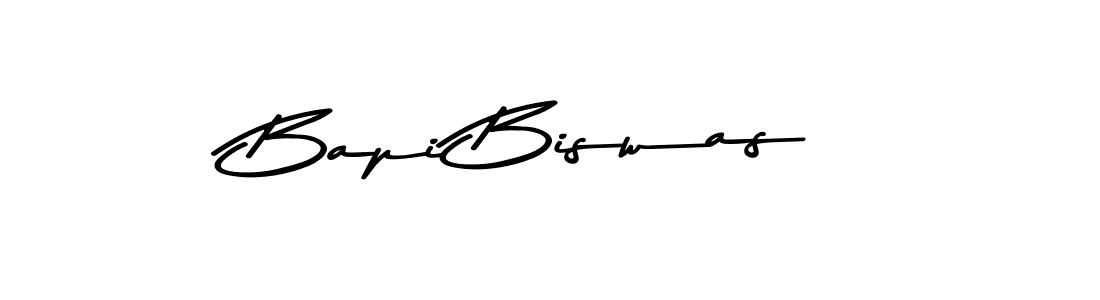 Design your own signature with our free online signature maker. With this signature software, you can create a handwritten (Asem Kandis PERSONAL USE) signature for name Bapi Biswas. Bapi Biswas signature style 9 images and pictures png