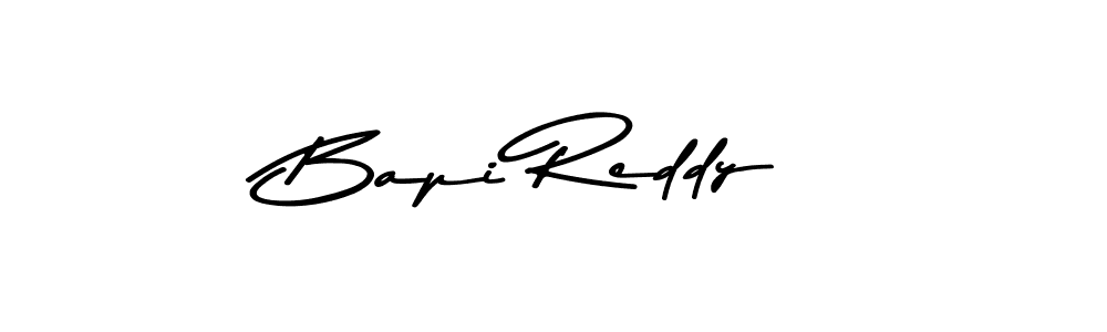 Create a beautiful signature design for name Bapi Reddy. With this signature (Asem Kandis PERSONAL USE) fonts, you can make a handwritten signature for free. Bapi Reddy signature style 9 images and pictures png