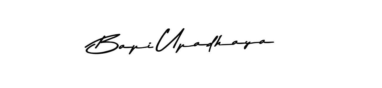 Asem Kandis PERSONAL USE is a professional signature style that is perfect for those who want to add a touch of class to their signature. It is also a great choice for those who want to make their signature more unique. Get Bapi Upadhaya name to fancy signature for free. Bapi Upadhaya signature style 9 images and pictures png
