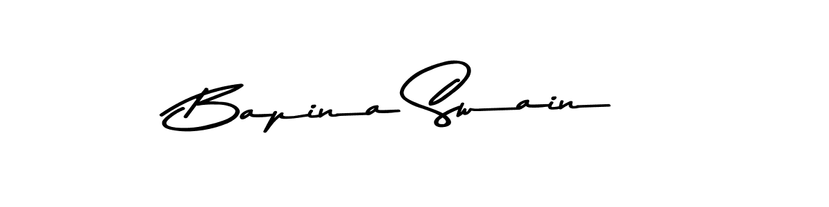 Make a beautiful signature design for name Bapina Swain. With this signature (Asem Kandis PERSONAL USE) style, you can create a handwritten signature for free. Bapina Swain signature style 9 images and pictures png