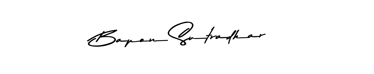 Once you've used our free online signature maker to create your best signature Asem Kandis PERSONAL USE style, it's time to enjoy all of the benefits that Bapon Sutradhar name signing documents. Bapon Sutradhar signature style 9 images and pictures png