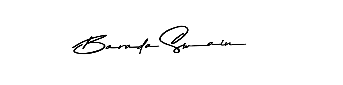 The best way (Asem Kandis PERSONAL USE) to make a short signature is to pick only two or three words in your name. The name Barada Swain include a total of six letters. For converting this name. Barada Swain signature style 9 images and pictures png