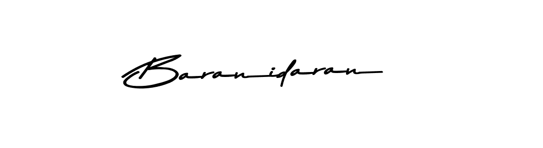Use a signature maker to create a handwritten signature online. With this signature software, you can design (Asem Kandis PERSONAL USE) your own signature for name Baranidaran. Baranidaran signature style 9 images and pictures png