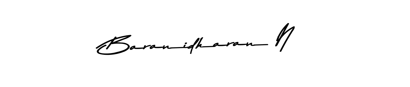 Also You can easily find your signature by using the search form. We will create Baranidharan N name handwritten signature images for you free of cost using Asem Kandis PERSONAL USE sign style. Baranidharan N signature style 9 images and pictures png