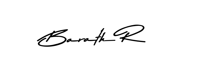 Make a beautiful signature design for name Barath R. Use this online signature maker to create a handwritten signature for free. Barath R signature style 9 images and pictures png