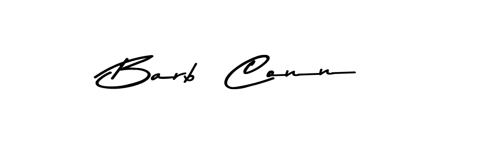 How to make Barb  Conn signature? Asem Kandis PERSONAL USE is a professional autograph style. Create handwritten signature for Barb  Conn name. Barb  Conn signature style 9 images and pictures png