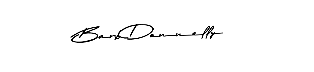 Design your own signature with our free online signature maker. With this signature software, you can create a handwritten (Asem Kandis PERSONAL USE) signature for name Barb Donnelly. Barb Donnelly signature style 9 images and pictures png