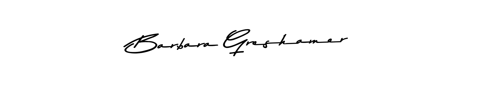 Also we have Barbara Greshamer name is the best signature style. Create professional handwritten signature collection using Asem Kandis PERSONAL USE autograph style. Barbara Greshamer signature style 9 images and pictures png