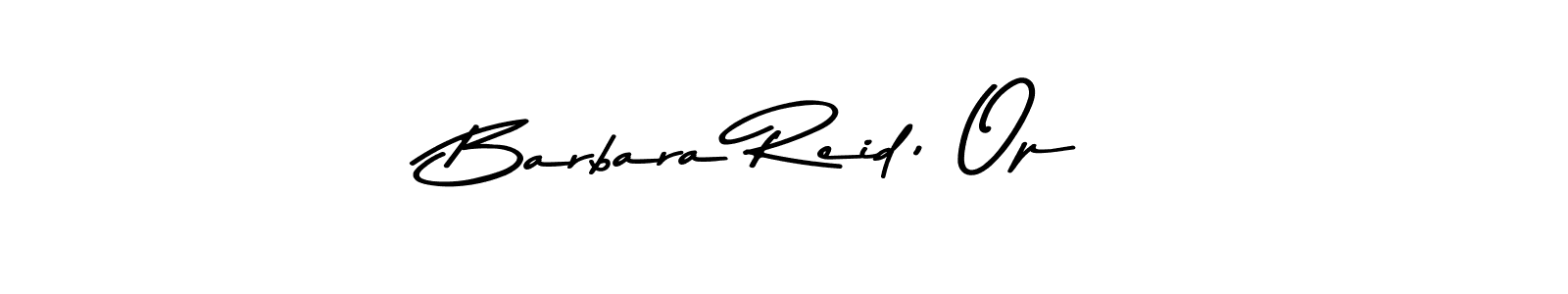 Make a beautiful signature design for name Barbara Reid, Op. Use this online signature maker to create a handwritten signature for free. Barbara Reid, Op signature style 9 images and pictures png