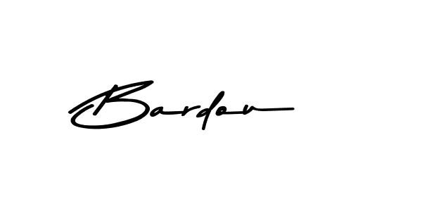 Design your own signature with our free online signature maker. With this signature software, you can create a handwritten (Asem Kandis PERSONAL USE) signature for name Bardou. Bardou signature style 9 images and pictures png
