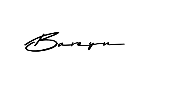 Use a signature maker to create a handwritten signature online. With this signature software, you can design (Asem Kandis PERSONAL USE) your own signature for name Bareyn. Bareyn signature style 9 images and pictures png