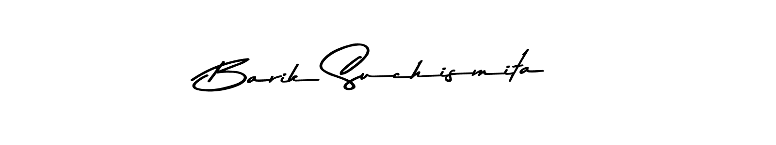 Barik Suchismita stylish signature style. Best Handwritten Sign (Asem Kandis PERSONAL USE) for my name. Handwritten Signature Collection Ideas for my name Barik Suchismita. Barik Suchismita signature style 9 images and pictures png
