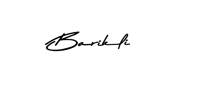 Make a beautiful signature design for name Barikli. With this signature (Asem Kandis PERSONAL USE) style, you can create a handwritten signature for free. Barikli signature style 9 images and pictures png