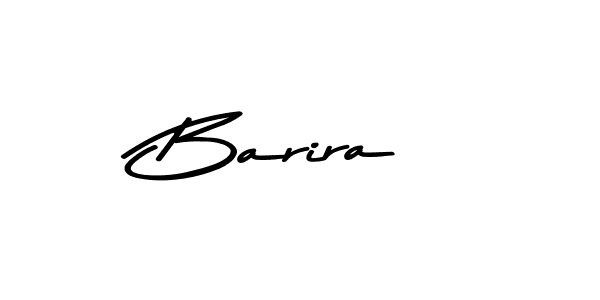 Make a beautiful signature design for name Barira. With this signature (Asem Kandis PERSONAL USE) style, you can create a handwritten signature for free. Barira signature style 9 images and pictures png