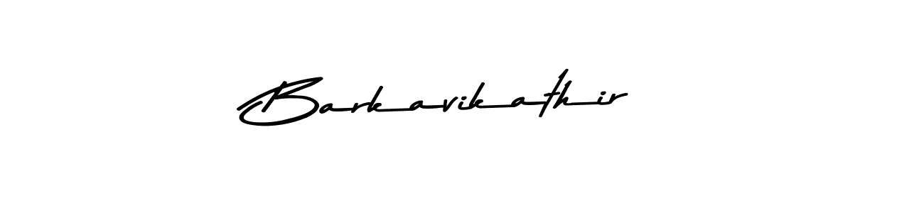 Use a signature maker to create a handwritten signature online. With this signature software, you can design (Asem Kandis PERSONAL USE) your own signature for name Barkavikathir. Barkavikathir signature style 9 images and pictures png