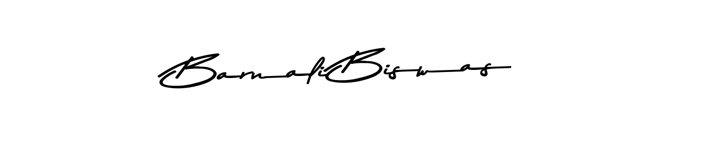 Design your own signature with our free online signature maker. With this signature software, you can create a handwritten (Asem Kandis PERSONAL USE) signature for name Barnali Biswas. Barnali Biswas signature style 9 images and pictures png