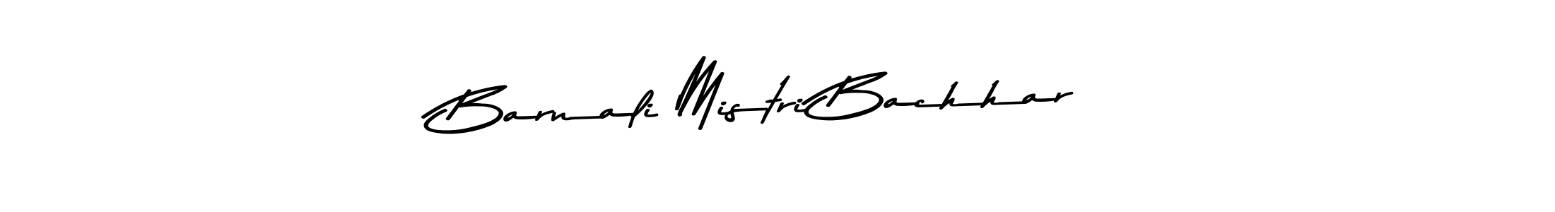 You should practise on your own different ways (Asem Kandis PERSONAL USE) to write your name (Barnali Mistri Bachhar) in signature. don't let someone else do it for you. Barnali Mistri Bachhar signature style 9 images and pictures png