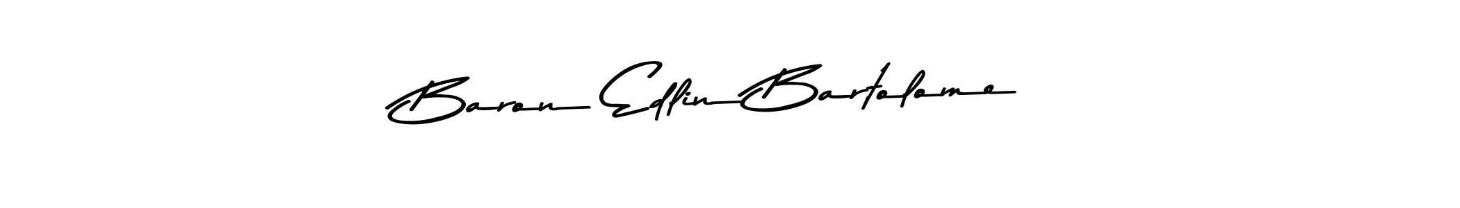 Also we have Baron Edlin Bartolome name is the best signature style. Create professional handwritten signature collection using Asem Kandis PERSONAL USE autograph style. Baron Edlin Bartolome signature style 9 images and pictures png