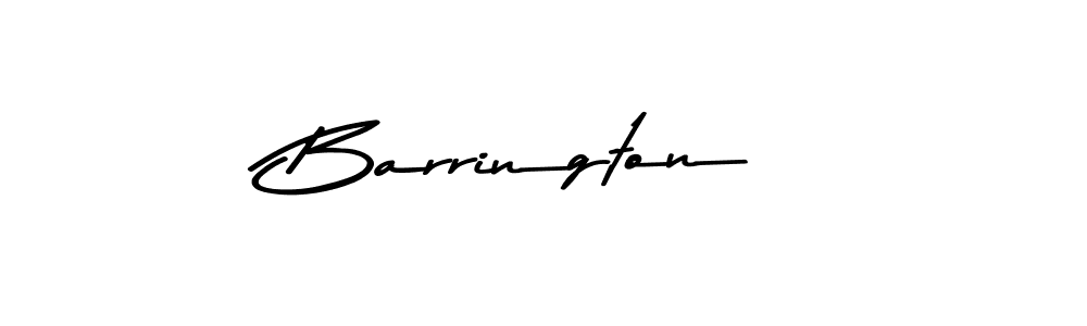 How to make Barrington name signature. Use Asem Kandis PERSONAL USE style for creating short signs online. This is the latest handwritten sign. Barrington signature style 9 images and pictures png