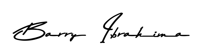Also You can easily find your signature by using the search form. We will create Barry  Ibrahima name handwritten signature images for you free of cost using Asem Kandis PERSONAL USE sign style. Barry  Ibrahima signature style 9 images and pictures png