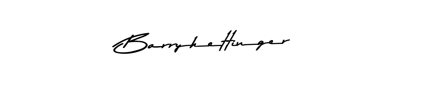 Create a beautiful signature design for name Barryhettinger. With this signature (Asem Kandis PERSONAL USE) fonts, you can make a handwritten signature for free. Barryhettinger signature style 9 images and pictures png