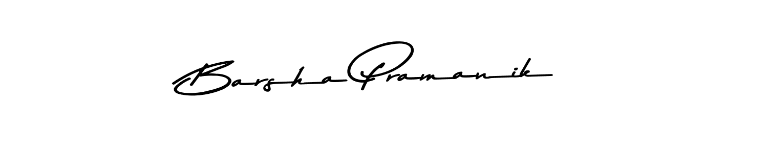 Asem Kandis PERSONAL USE is a professional signature style that is perfect for those who want to add a touch of class to their signature. It is also a great choice for those who want to make their signature more unique. Get Barsha Pramanik name to fancy signature for free. Barsha Pramanik signature style 9 images and pictures png