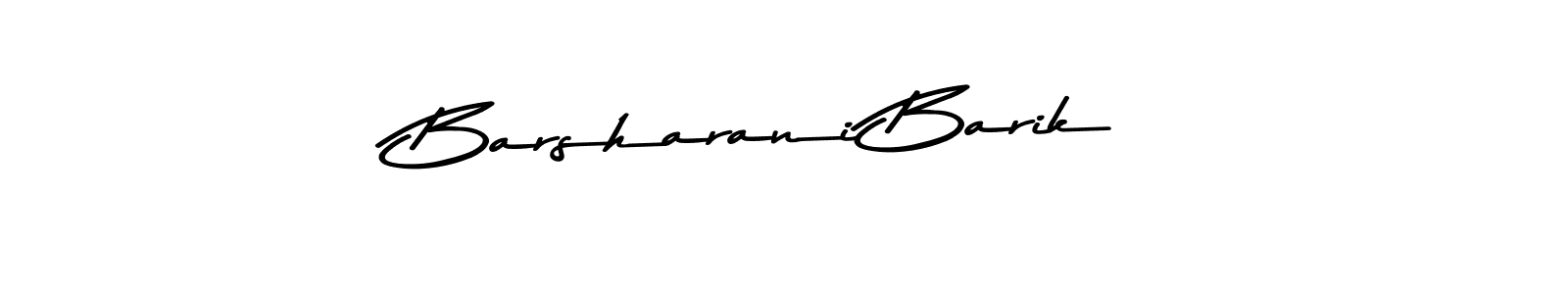 Use a signature maker to create a handwritten signature online. With this signature software, you can design (Asem Kandis PERSONAL USE) your own signature for name Barsharani Barik. Barsharani Barik signature style 9 images and pictures png