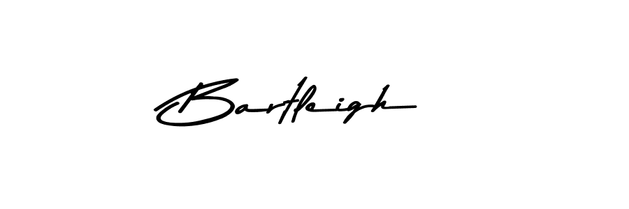 How to make Bartleigh name signature. Use Asem Kandis PERSONAL USE style for creating short signs online. This is the latest handwritten sign. Bartleigh signature style 9 images and pictures png