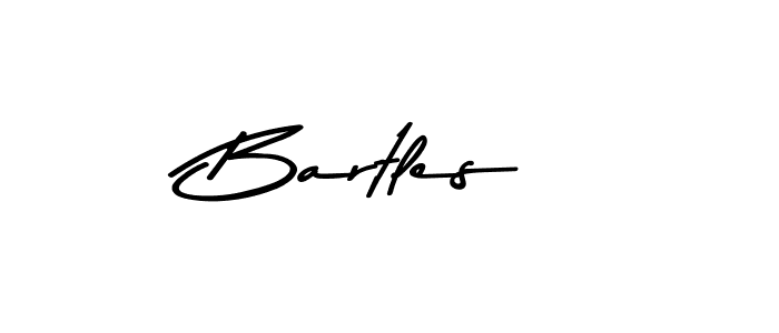 Design your own signature with our free online signature maker. With this signature software, you can create a handwritten (Asem Kandis PERSONAL USE) signature for name Bartles. Bartles signature style 9 images and pictures png