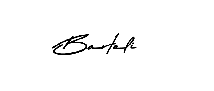 Use a signature maker to create a handwritten signature online. With this signature software, you can design (Asem Kandis PERSONAL USE) your own signature for name Bartoli. Bartoli signature style 9 images and pictures png