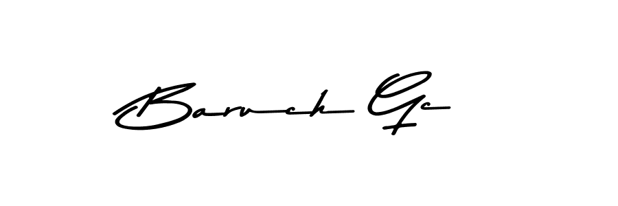 How to make Baruch Gc signature? Asem Kandis PERSONAL USE is a professional autograph style. Create handwritten signature for Baruch Gc name. Baruch Gc signature style 9 images and pictures png