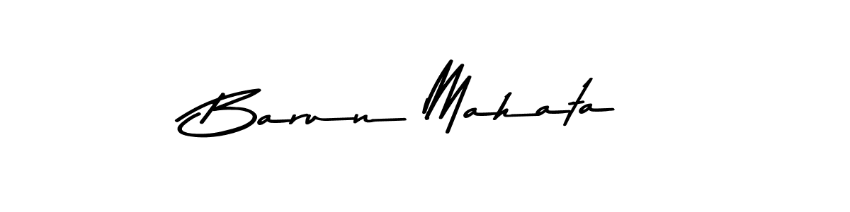 How to make Barun Mahata signature? Asem Kandis PERSONAL USE is a professional autograph style. Create handwritten signature for Barun Mahata name. Barun Mahata signature style 9 images and pictures png