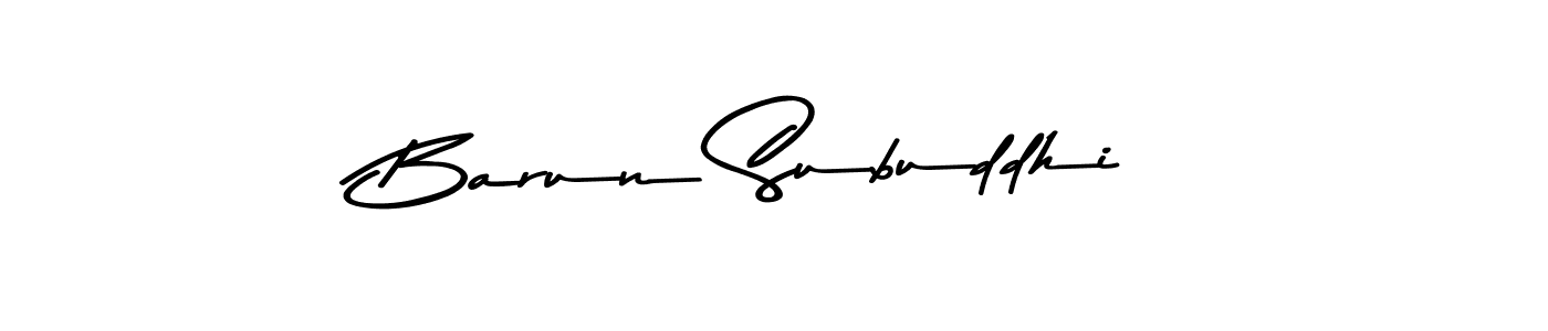 How to make Barun Subuddhi signature? Asem Kandis PERSONAL USE is a professional autograph style. Create handwritten signature for Barun Subuddhi name. Barun Subuddhi signature style 9 images and pictures png