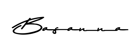 Make a beautiful signature design for name Basanna. Use this online signature maker to create a handwritten signature for free. Basanna signature style 9 images and pictures png