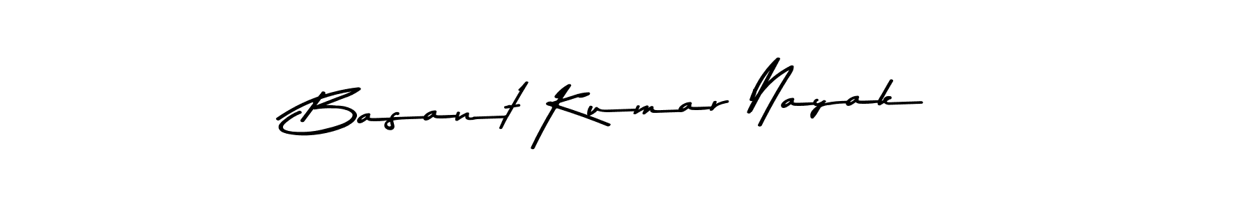Make a beautiful signature design for name Basant Kumar Nayak. With this signature (Asem Kandis PERSONAL USE) style, you can create a handwritten signature for free. Basant Kumar Nayak signature style 9 images and pictures png