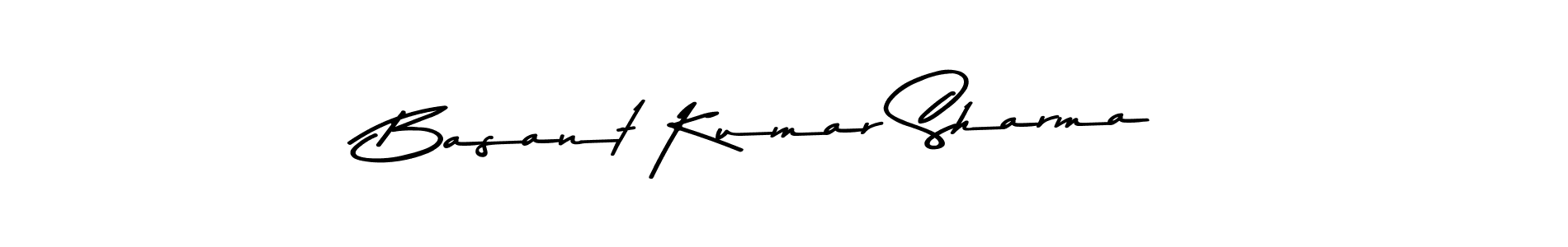 Also we have Basant Kumar Sharma name is the best signature style. Create professional handwritten signature collection using Asem Kandis PERSONAL USE autograph style. Basant Kumar Sharma signature style 9 images and pictures png