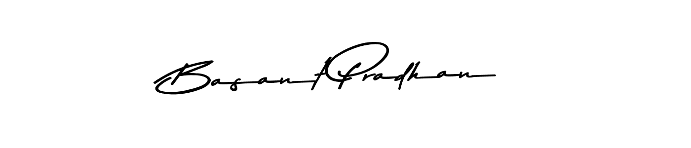 Basant Pradhan stylish signature style. Best Handwritten Sign (Asem Kandis PERSONAL USE) for my name. Handwritten Signature Collection Ideas for my name Basant Pradhan. Basant Pradhan signature style 9 images and pictures png