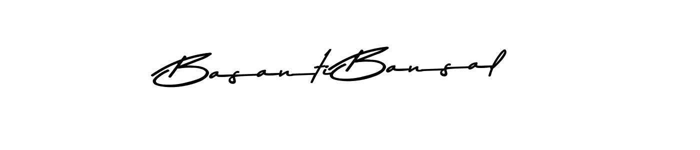 Make a beautiful signature design for name Basanti Bansal. Use this online signature maker to create a handwritten signature for free. Basanti Bansal signature style 9 images and pictures png