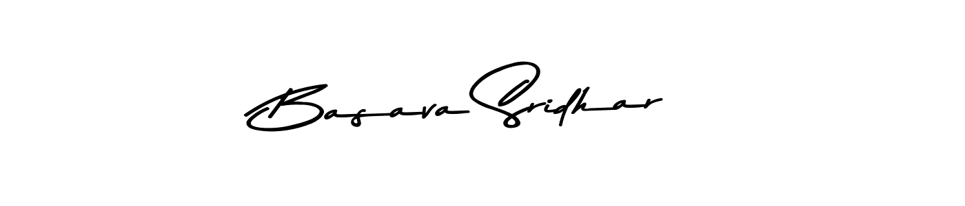 Design your own signature with our free online signature maker. With this signature software, you can create a handwritten (Asem Kandis PERSONAL USE) signature for name Basava Sridhar. Basava Sridhar signature style 9 images and pictures png