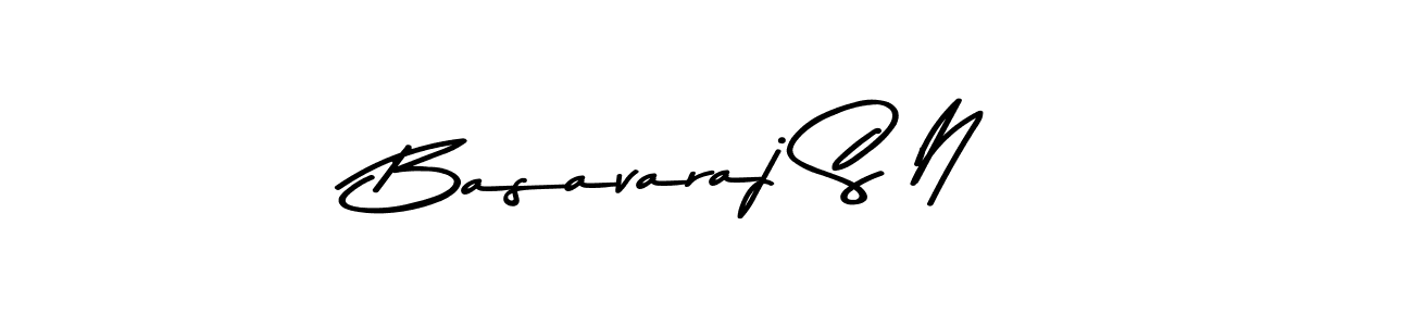 Asem Kandis PERSONAL USE is a professional signature style that is perfect for those who want to add a touch of class to their signature. It is also a great choice for those who want to make their signature more unique. Get Basavaraj S N name to fancy signature for free. Basavaraj S N signature style 9 images and pictures png