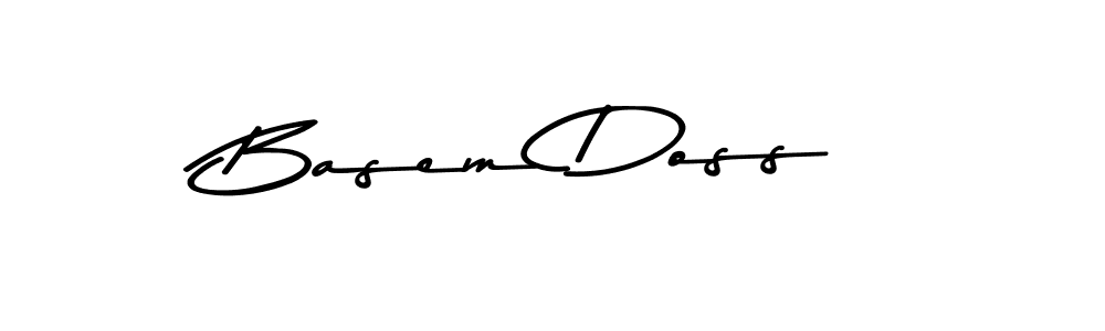 Make a beautiful signature design for name Basem Doss. Use this online signature maker to create a handwritten signature for free. Basem Doss signature style 9 images and pictures png