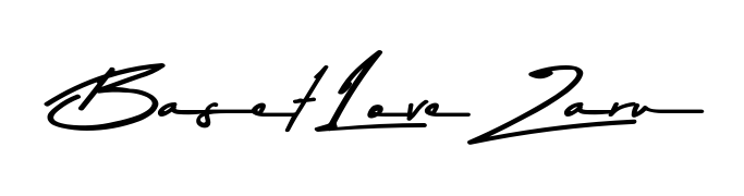 Get inspired by this graceful Asem Kandis PERSONAL USE signature style for name Baset Love Zaru. Smooth loops and balanced proportions for everyday use. Baset Love Zaru signature style 9 images and pictures png