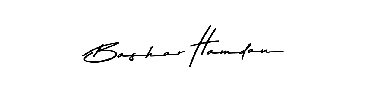 You can use this online signature creator to create a handwritten signature for the name Bashar Hamdan. This is the best online autograph maker. Bashar Hamdan signature style 9 images and pictures png