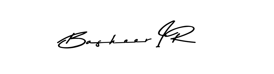 Here are the top 10 professional signature styles for the name Basheer I R. These are the best autograph styles you can use for your name. Basheer I R signature style 9 images and pictures png